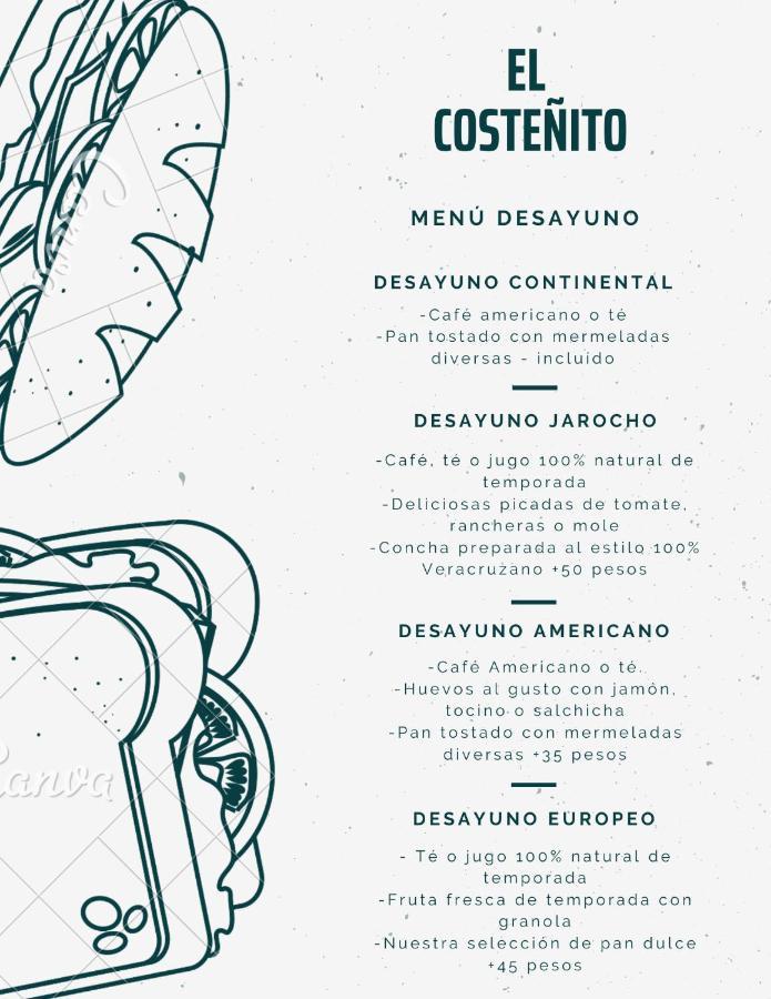 Hostal A 10 Min Del Centro De Veracruz Kültér fotó